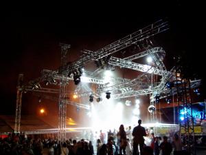 Quality Global Aluminum Stage Lighting Truss Spigot Arc - Shaped  Indoor for sale