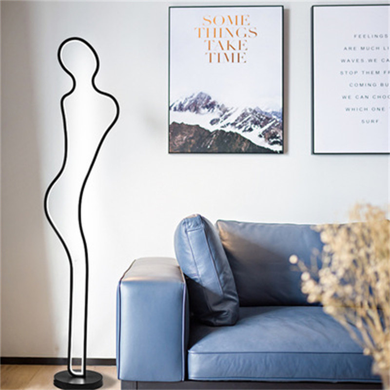 New Model RGB Floor Lamp Remote Control Living Room Bedroom Modern Floor lamp(WH-MFL-183)