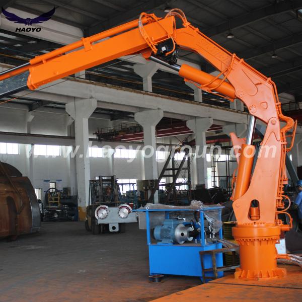 Telescopic Boom Marine Crane