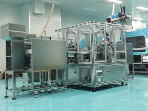 Quality Automatic Silica Gel Desiccant Cap Assembly Machine 1500-8500pcs/hr for sale