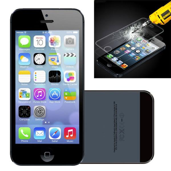 Tempered Glass Screen Protector Film Guard for Apple iPhone 5/5S/5C