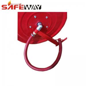 Quality Water Mist Fire Hose Reel LPCB Electrostatic Powder Costed for sale