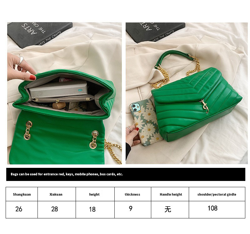 Single Strap Women's Branded Trending Shoulder Handbag Small PU Leather Crossbody Bag