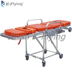 Quality Lightweight Aluminum Alloy Ambulance Stretcher Trolley Emergency Patient Transfer for sale
