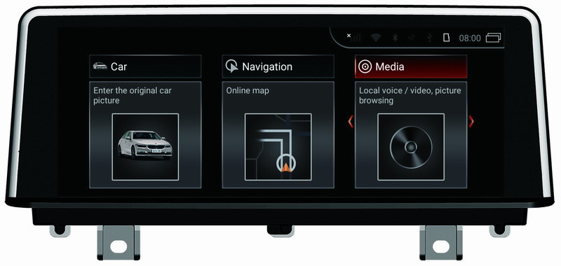 Ouchuangbo car stereo system for X5 F15 X5M F85 X6 F16 X6M F86 support BT MP3 mirror link android 8.0 OS 4+32