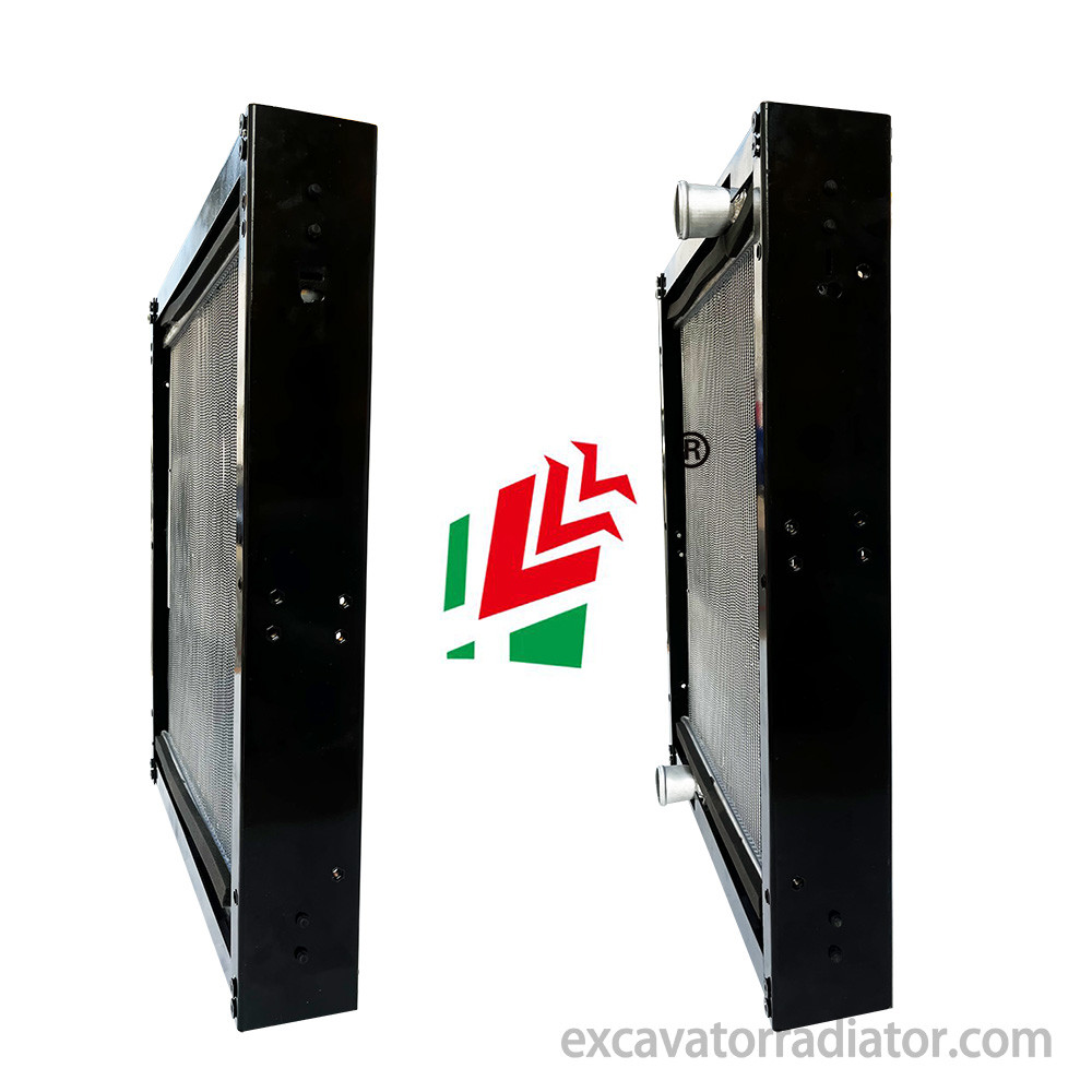 Jinlv Bus Radiator Cooler 75*63 Assembly Aluminum Passenger Car Engine Cooling System Water Tank For Bus