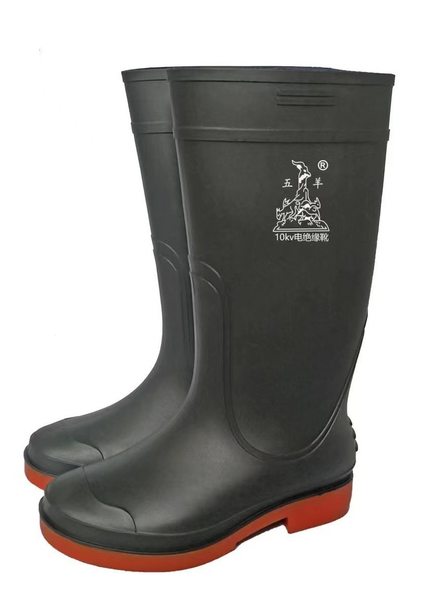 10KV High Insulated Electrical Boots With Acid And Alkali Resistance