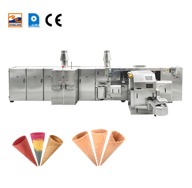 Auto Sugar Cone Production Line 45 Bake Templates