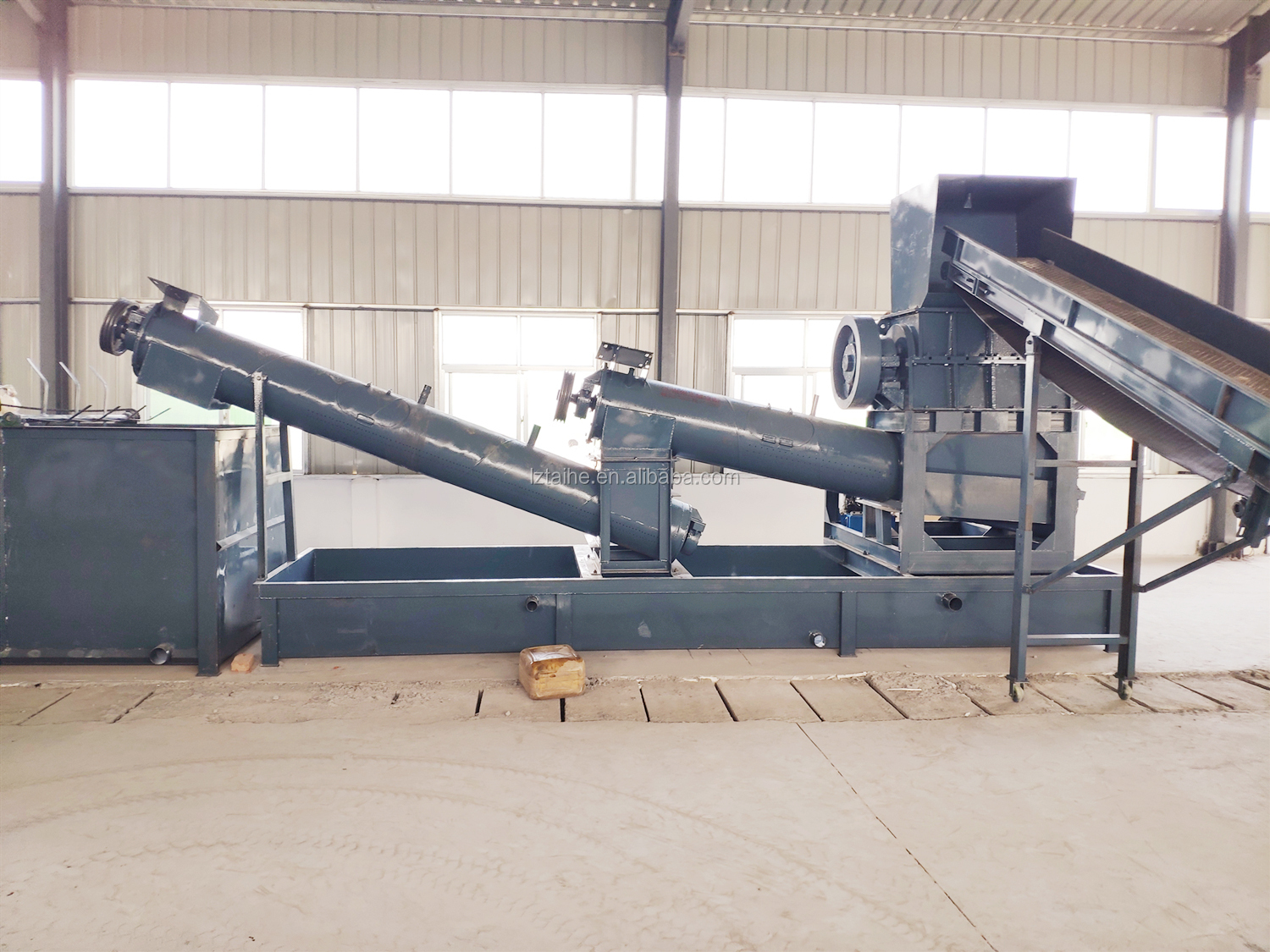 CE Frication Washer Equipped Plastic Film Recycle Washing Line