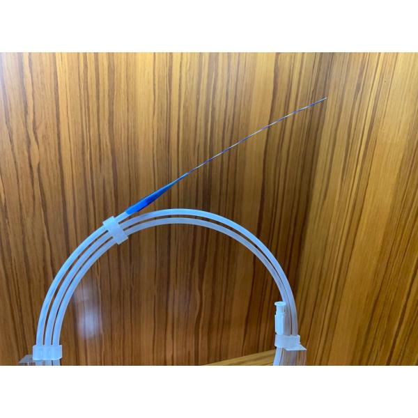 Smooth Surface Zebra Guidewire Blue And White