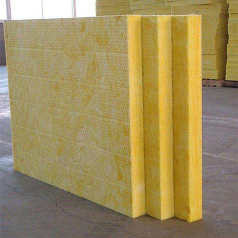 Moisture Proof Glass Wool Heat Insulation Board 20-100kg/M3 High Density