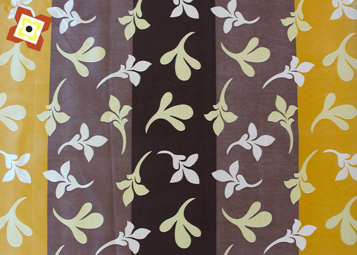 Polyester Warp Knitted Printed Mattress Fabric Breathable 210cm