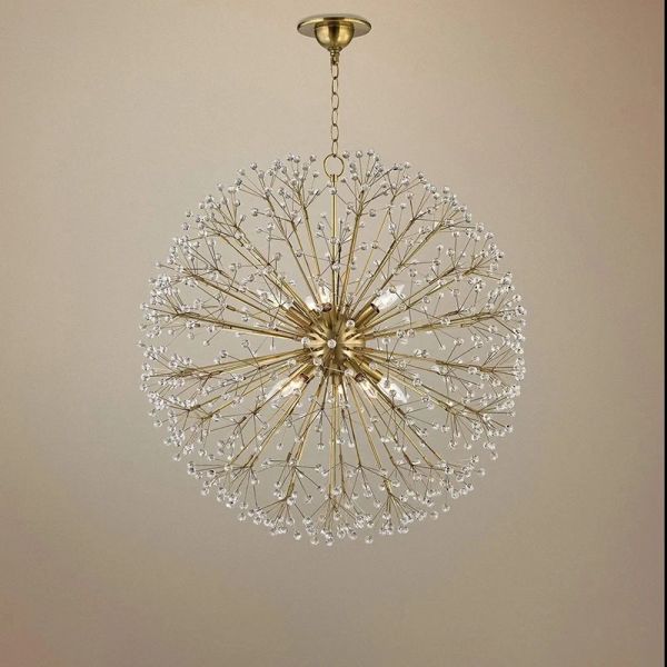 Vintage Bronze Crystal Chandelier Sphere Bedroom Lighting Dunkirk Chandelier（WH-AP-650）