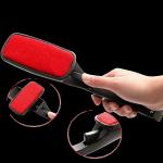 Rotatable Electrostatic Dust Removal Brush Clothes Dry Cleaning Sticking Device