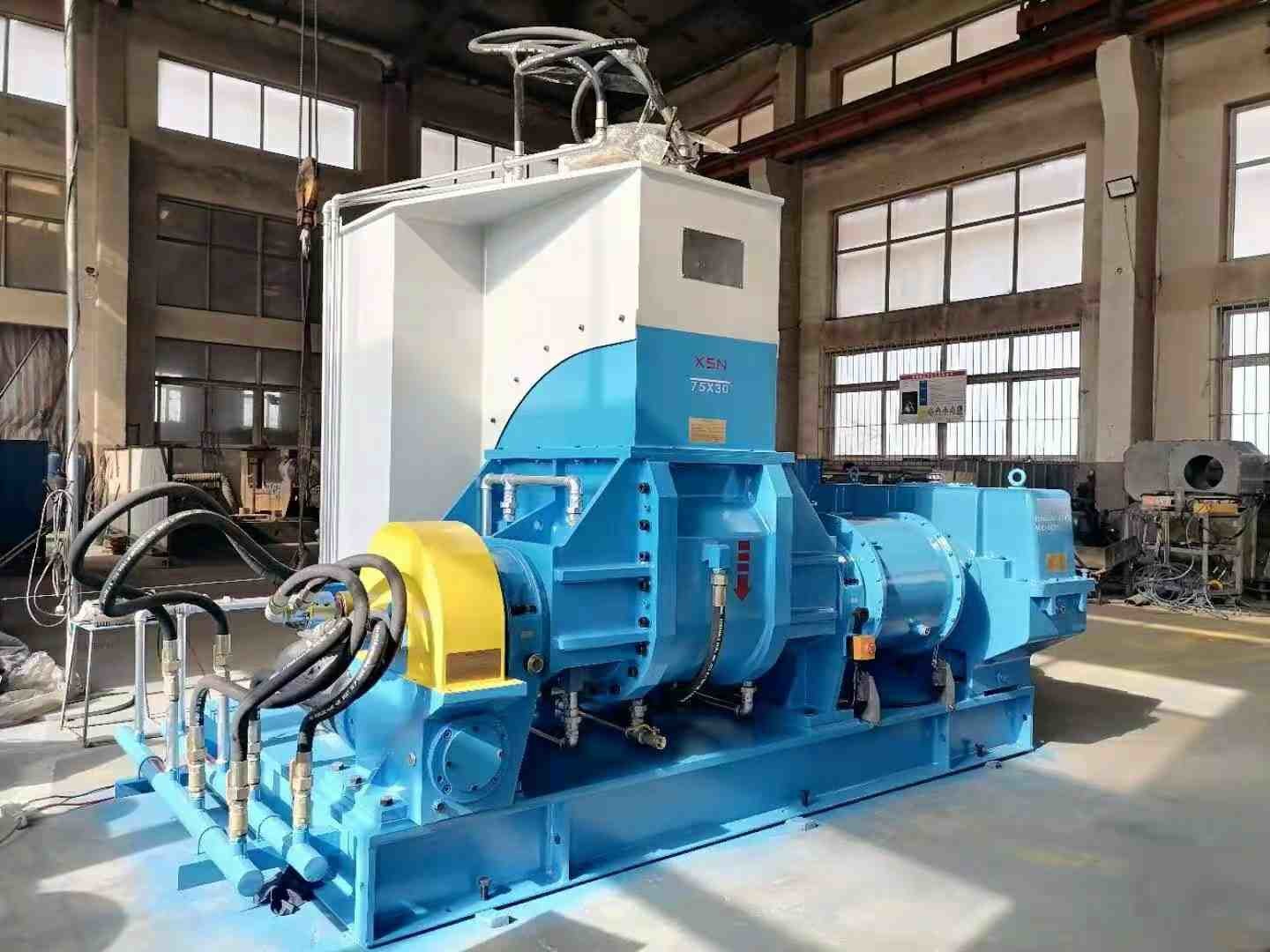 75L 55KW Rubber Kneader Machine Internal Mixer For Rubber
