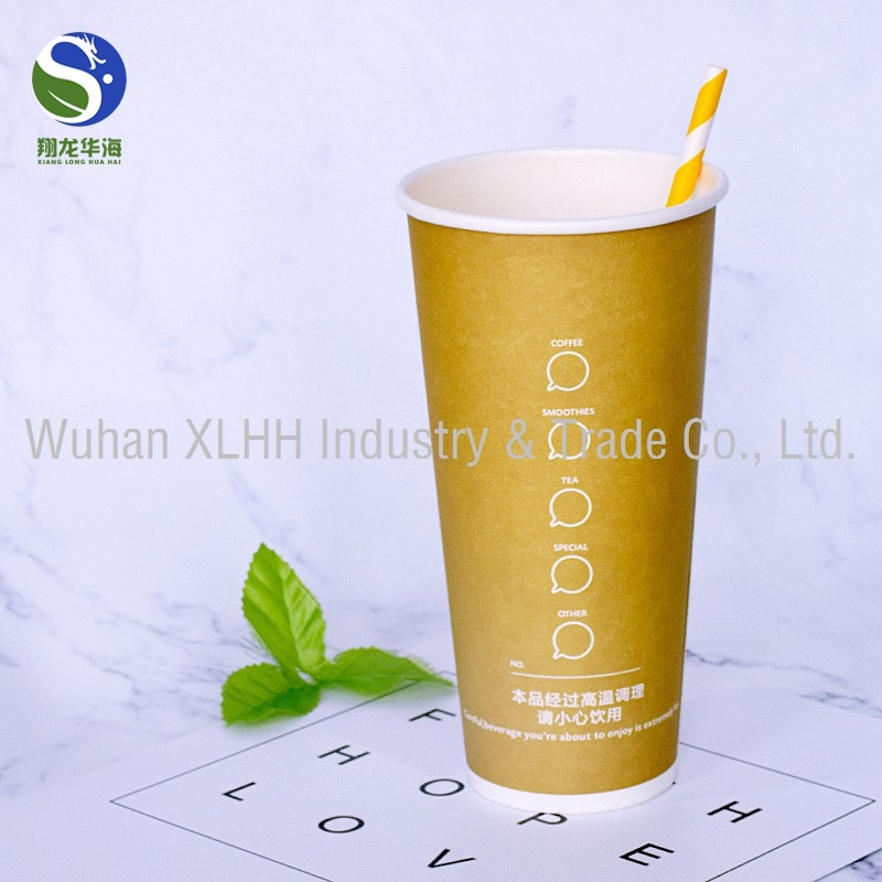 Pla Coating Paper Cups For Hot Drinks Multi - Use Degradable Design