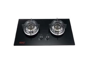 China Kitchenware Gas Burner Stoves Stainless Steel Panel Built In Gas Cooker on sale