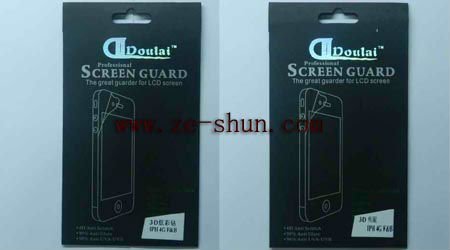 3D Cell Phone Screen Guard for IPhone 4
