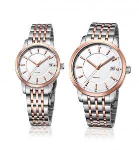 China Ladies Fashion Wrist Watch Stainless Steel  Quartz Couple Lovers Watch OEM Men Fashion Watch on sale