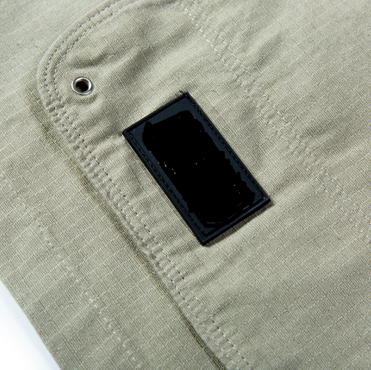 Durable Mens Reflective Jacket Oversize Streetwear Mens Military Cargo Jacket