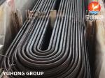 Heat Exchanger Tube ASTM A179 Carbon Steel Seamless U Bend Tube Black Painting
