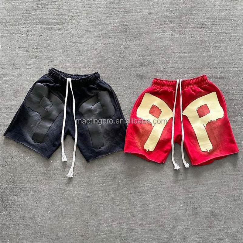 Acid Wash Zip Up Hoodie and Sweatpants Set Custom Design for Men