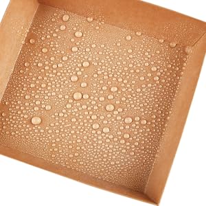 Small Charcuterie Boxes With Clear Lids, To Go Paper Dessert Boxes Bakery Boxes, 5 Inches Disposable Food Containers For Cookies, Cupcakes, Slice