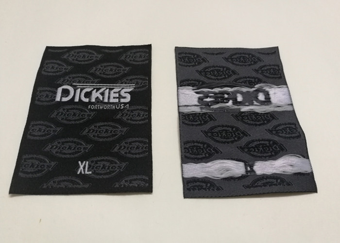 Personalized Sewing Labels Woven Name Tags Woven Neck Labels With Logo Manufacturer