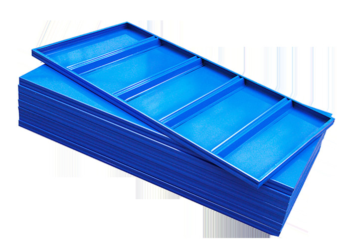 4 Layer Stainless Light Duty Shelf / Warehouse Storage Racks Powder Coated