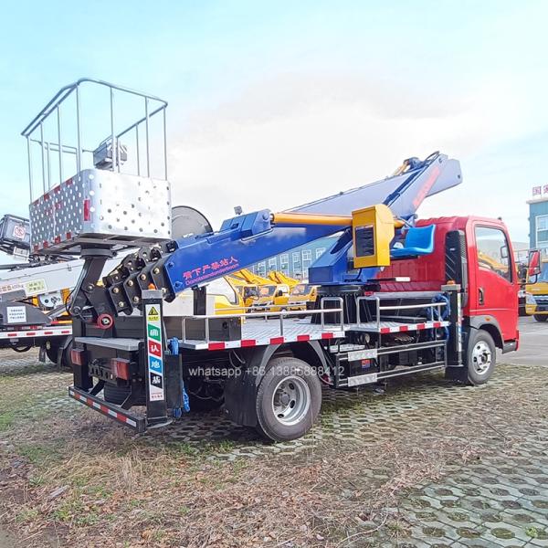 China Diesel-Powered Boom Lift ,No Electricity Needed for Remote Area Projects