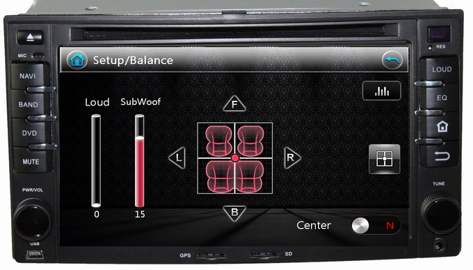 Ouchuangbo Car DVD GPS Navi Radio Player for Kia Cerato 2003-2008 Stereo Multimedia USB/SD RDS OCB-6227A