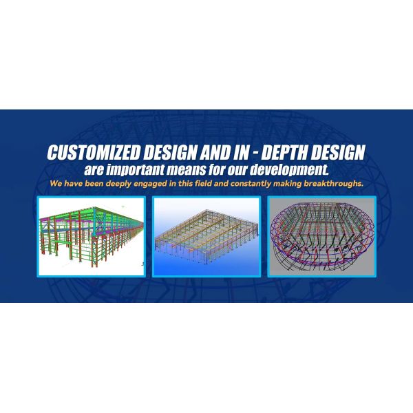 Free Design Prefabricated Steel Factory Industrial Warehouse Buildings Earthquake Resistant