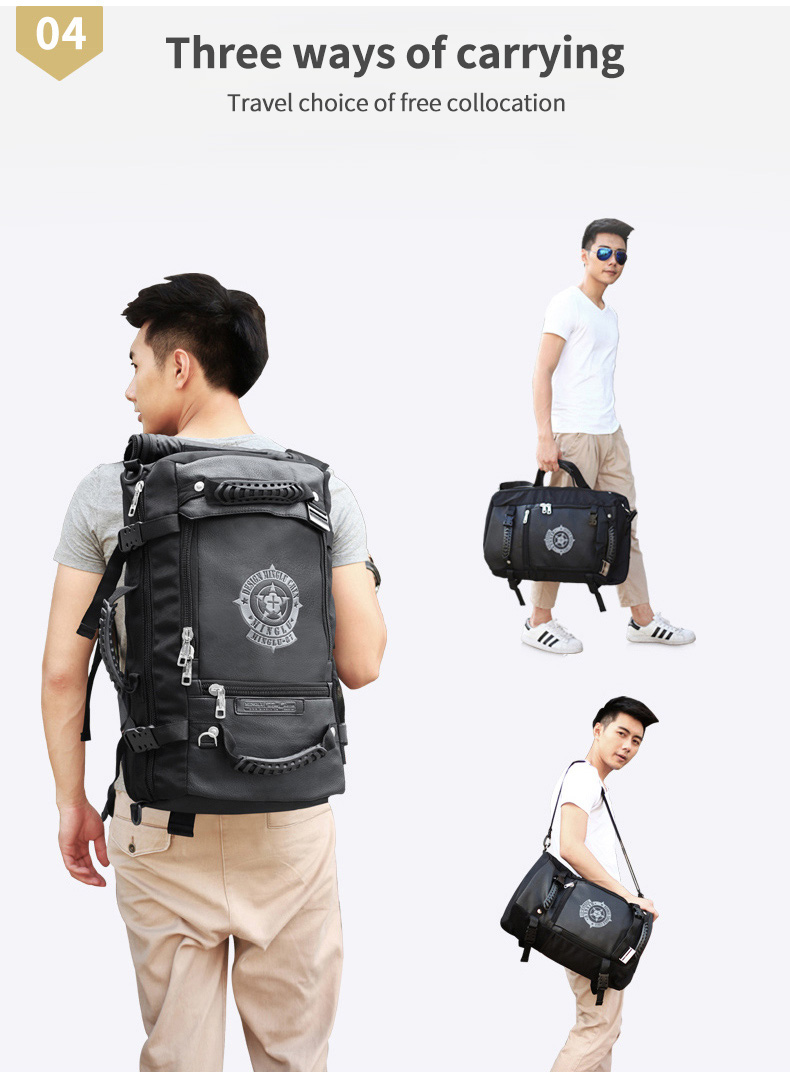Outdoor Hiking 36-57 Litre Super Large Backpack Waterproofing