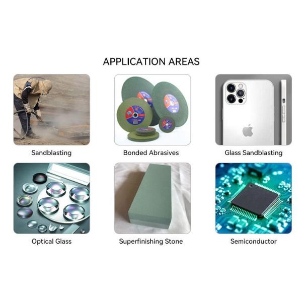 High Quality Green Silicon Carbide Sand F240 F360 F800 F1200 Green Carborundum 99% Refractory Green Silicon Carbide