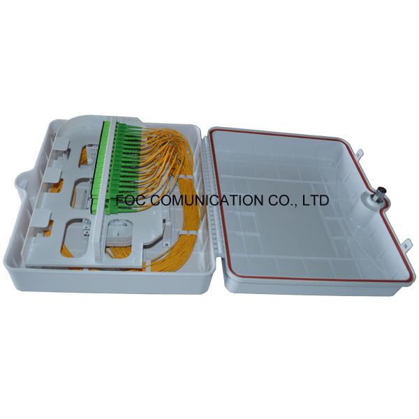 ABS Fiber Optic Termination Box 48 Port With Pre - Installed Fiber Splitters