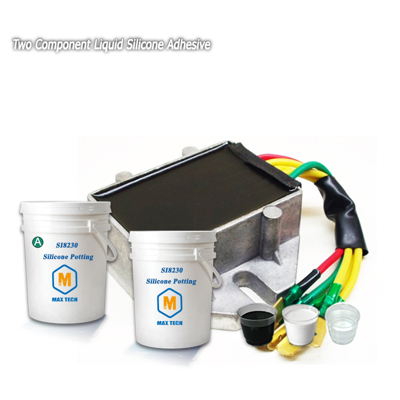 2.0 W/MK Electronic Potting Two Component Glue Silicone Potting Compound for Energy Storage Battery Module Supply