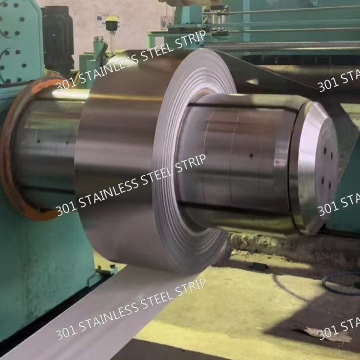 SUS301 Half Hard Stainless Steel Strips 1/2H Spring Strip Coils ASTM JIS GB Standard