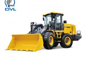 Quality Wheel base 2600mm Compact Wheel Loader 3T Load 2.5m3 Bucket CVLW300FN for sale