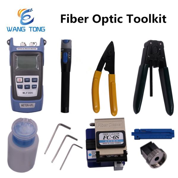 Buy Compact Fiber Optic Tool Kit , Waterproof Fiber Optic Testing Tools at wholesale prices