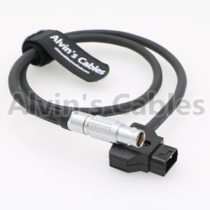 Quality 4 Pin Lemo FGK Female To D-Tap Power Cable For Canon Mark II C100 C500 for sale