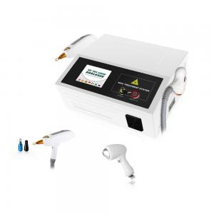 Quality Q Switched ND Yag Laser Pigmentation Removal 808NM Diode Laser 2 In 1 Machine for sale