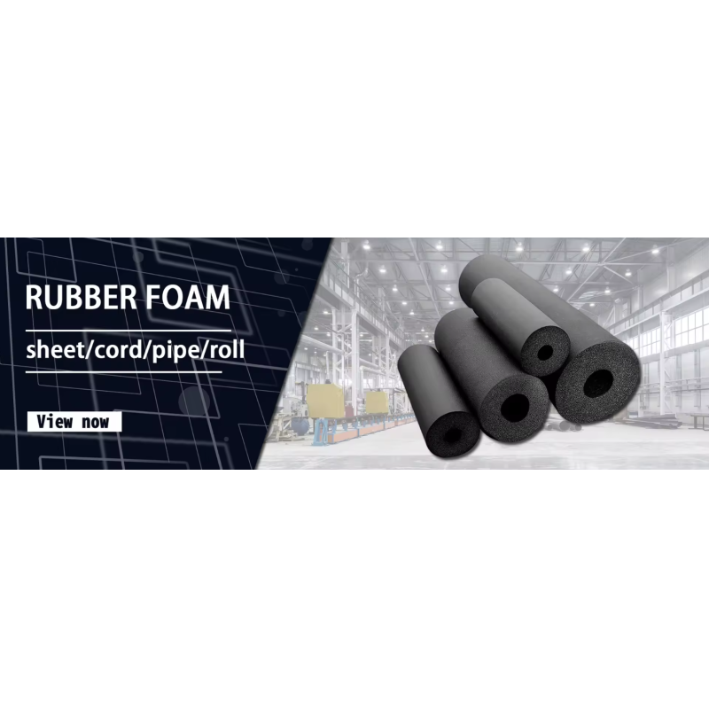 B1 B2 Rubber Foam Board Roll Pipe Insulation With Aluminum Foil