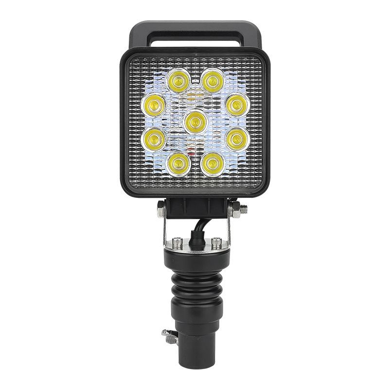 LED Working Light with Handle DIN Pole Flood Beam with on-off Switch Work Light 10-36V