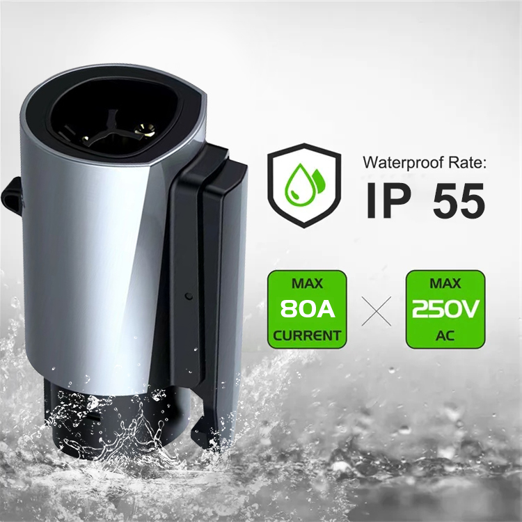 Tesla to SAE J1772 Type 1 EV Charging Adapter for NACS Tesla Efficiency ≥98 and IP Degree Charging Station IP 65