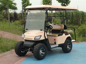 China Pink Color ODM Dual Drive Chariot 40 Mph Golf Cart Custom Golf Buggy 4 Wheel 4KW on sale
