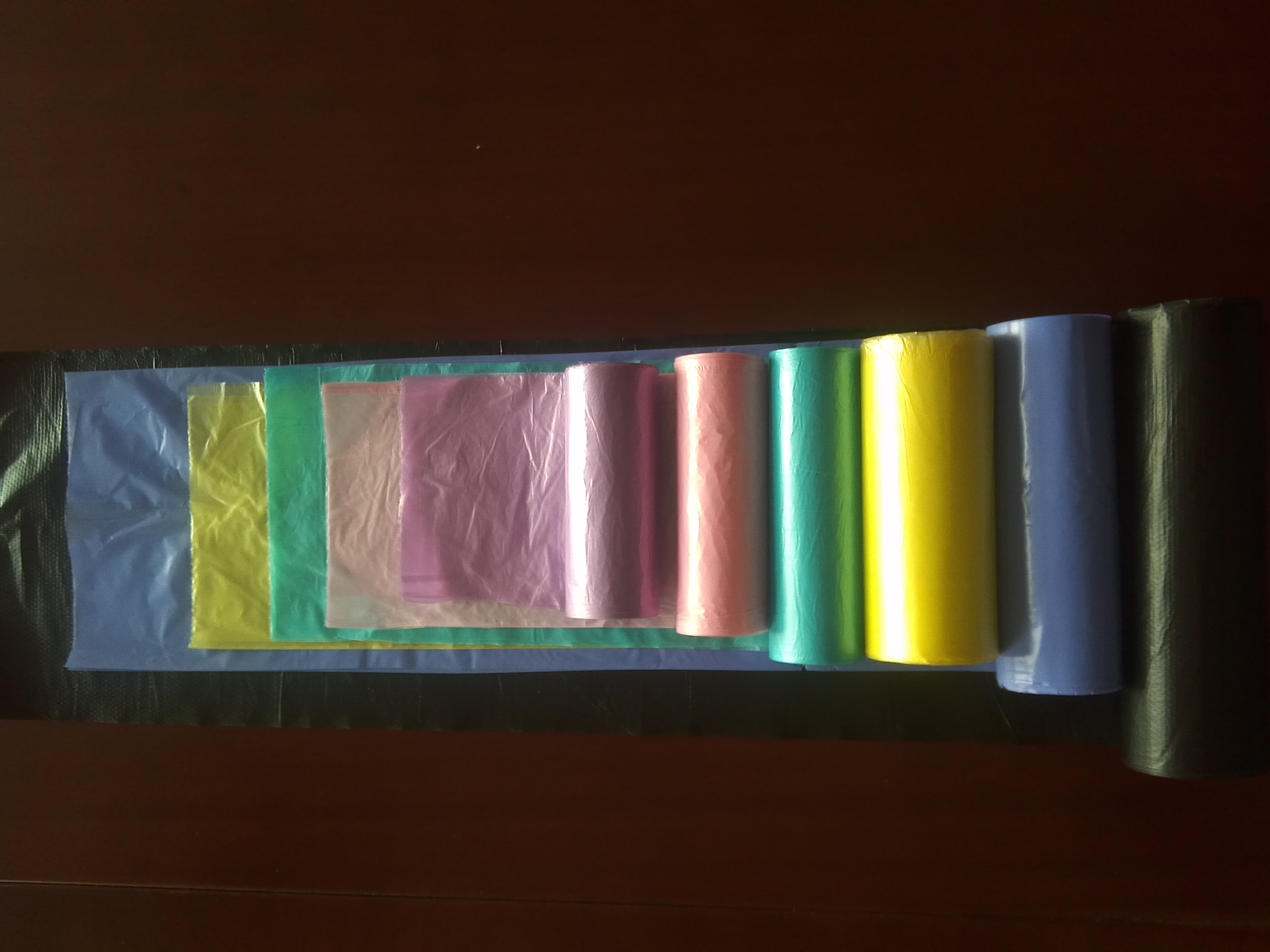 Transparent Colour Star Seal Bags Biodegradable Heat Seal Treatment