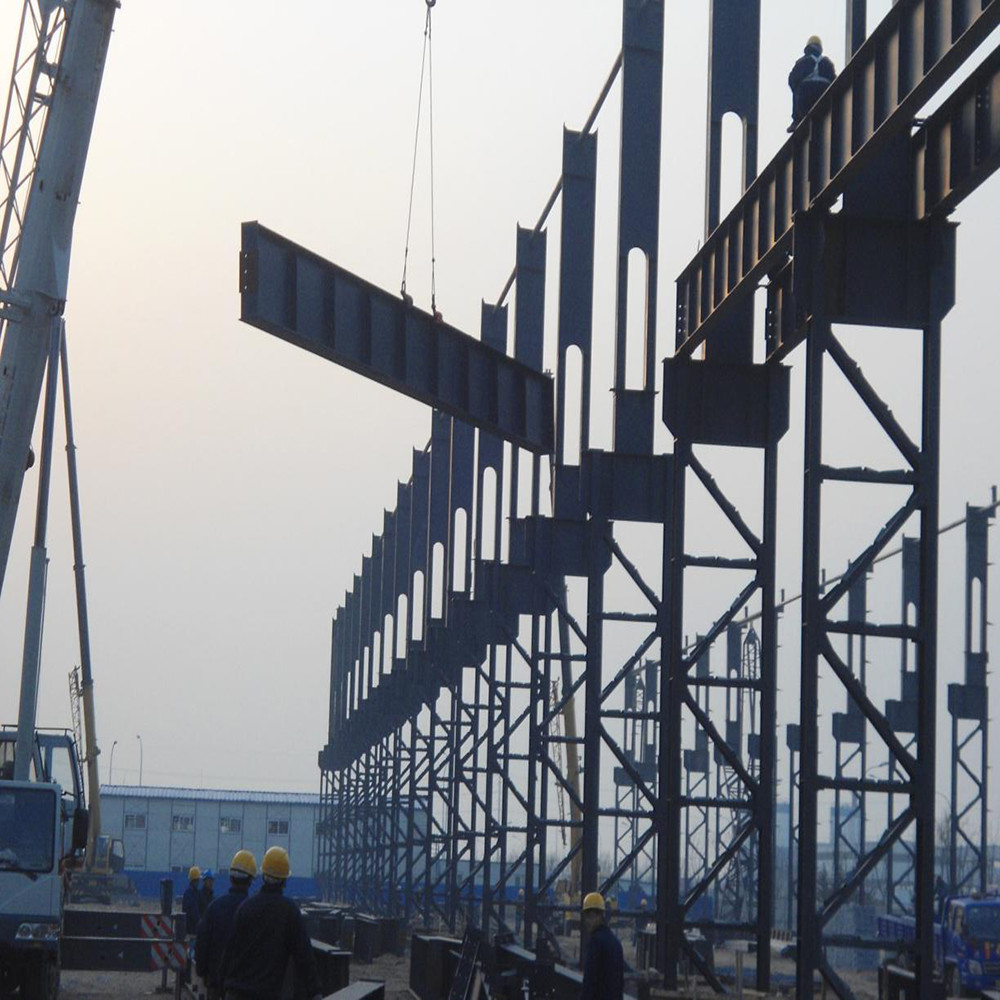 Customized Industrial Steel Structure Workshop Fire Resistance Steel Portal Frame Building