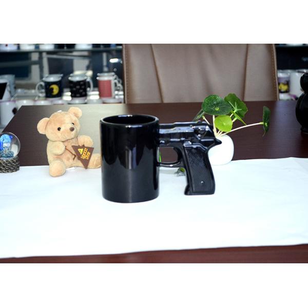 Eco Friendly Creative Gift Creamic Coffee Cup , Grenades Shape