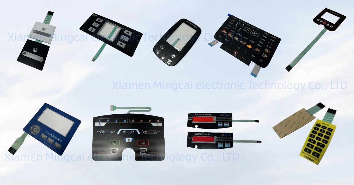 Custom Graphic Printing Membrane Switch with Dustproof Waterproof Surface and Long Service Life for Fitness Equipment