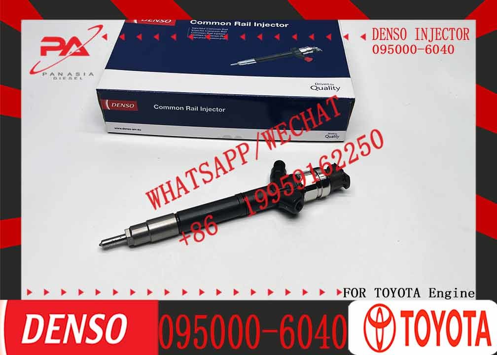 Hot Sale Common Rail Injector 0950006040 095000 6040 Diesel Fuel Injectors 095000-6040 for Toyota Corolla